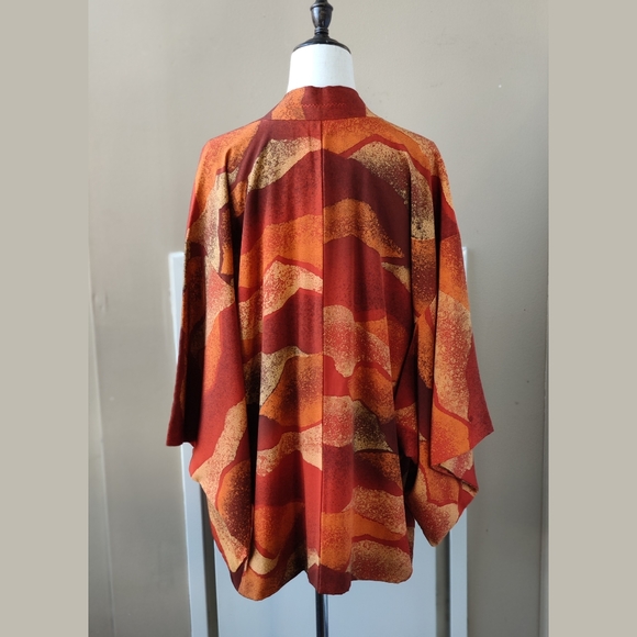 Polyester HAORI KIMONO - Picture 2 of 10